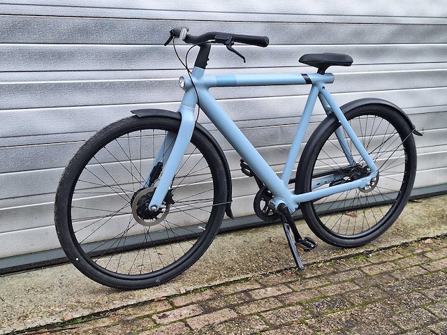 Vanmoof s3 blauw elektrische herenfiets - afbeelding 2 van  7
