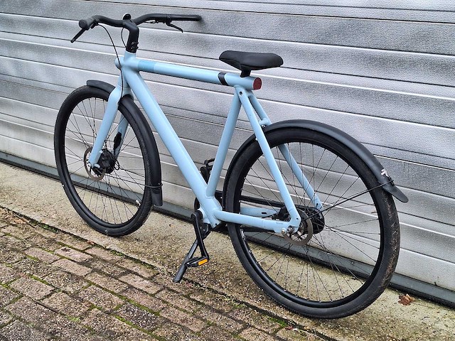 Vanmoof s3 blauw elektrische herenfiets - afbeelding 3 van  7
