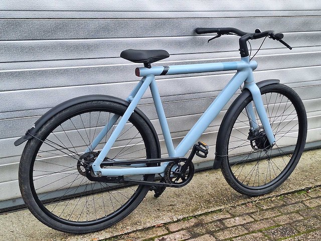 Vanmoof s3 blauw elektrische herenfiets - afbeelding 4 van  7
