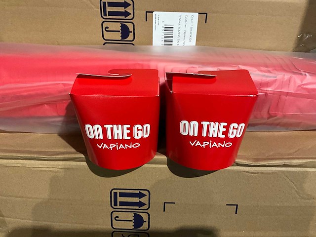 Vapiano - on the go - partij kartonnen pastabakjes - afbeelding 1 van  3