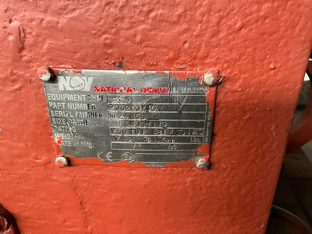 Varco bj hydraulische elevator - afbeelding 4 van  4