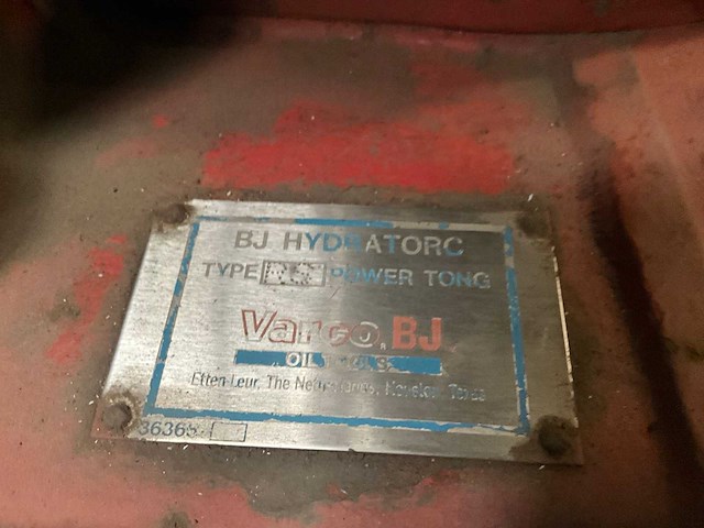 Varco bj rs hydratong (power tong) - afbeelding 6 van  6