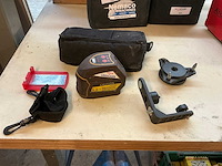 Varialaser kruislaser met tas - afbeelding 1 van  2