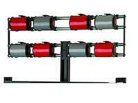 Vario ribbon dispensers, dispenser attachment for 8 bobbins (4x) - afbeelding 1 van  3