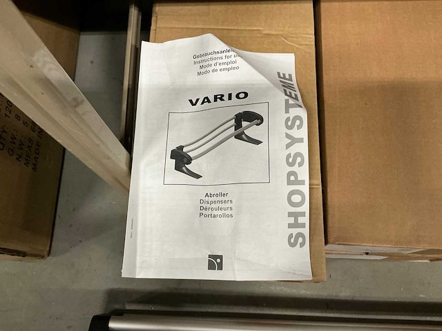 Vario table dispensers roll width 60cm (5x) - afbeelding 3 van  3