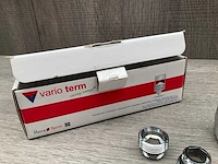 Vario term twins radiatator thermostaat aansluitset - afbeelding 2 van  5