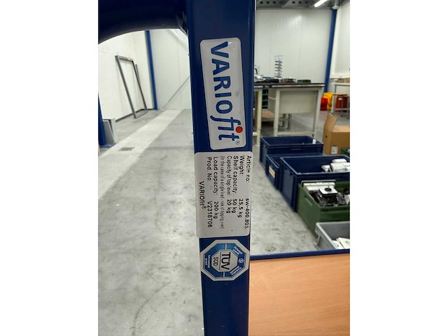 Variofit sw 400.801 magazijnwagen - afbeelding 3 van  5