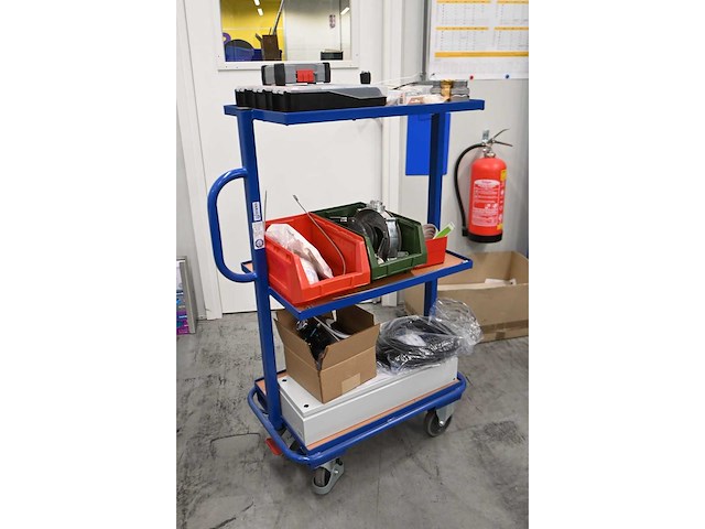 Variofit sw400-801 magazijnwagen inclusief inhoud installatiematerialen - afbeelding 2 van  7