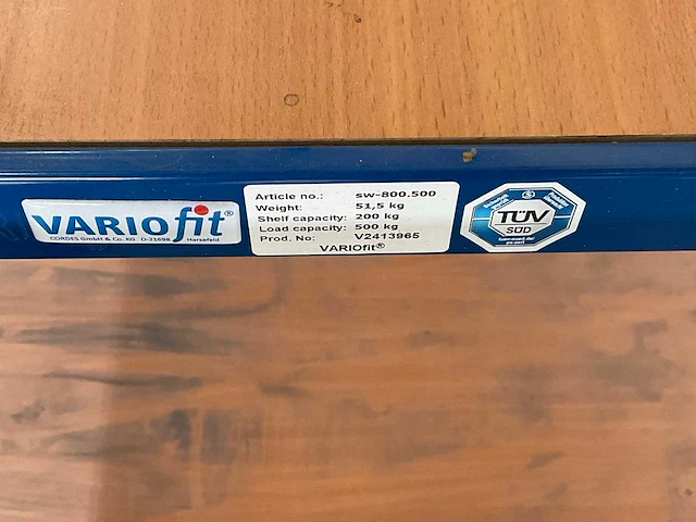 Variofit transportkar - afbeelding 2 van  2