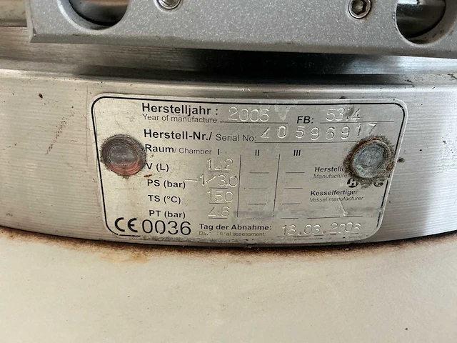 Varioklav 500e laboratorium-autoclave / stoomsterilisator - afbeelding 10 van  19