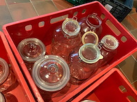 Various glassjars - afbeelding 2 van  2