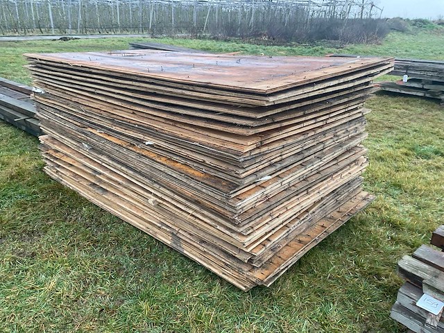 Various wood and sheet materials (128x) - afbeelding 2 van  8