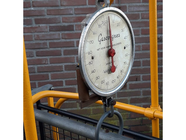 Varkens waag, max 200kg (weegschaal) gascoigne, mkii - afbeelding 9 van  10