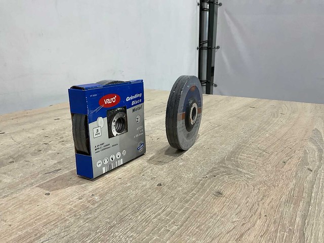 Varo - 125x6x22.2 mm - slijpschijf metaal 125 mm (12x) - afbeelding 2 van  5