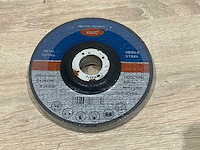 Varo - 125x6x22.2 mm - slijpschijf metaal 125 mm (12x) - afbeelding 4 van  5