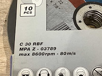 Varo - 180x3x22 mm - slijpschijf 180 mm metaal (10x) - afbeelding 5 van  5