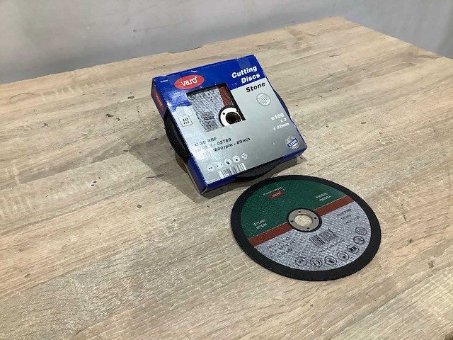 Varo - 180x3x22 mm - slijpschijf 180 mm steen (40x) - afbeelding 2 van  6