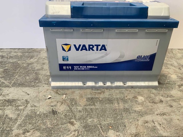 Varta - bleu dynamic - 12v74ah - accu's - afbeelding 5 van  5
