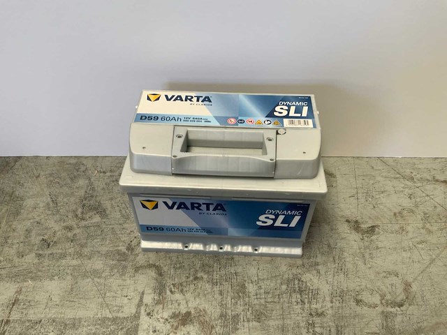 Varta - dymaic sli - 12v 60ah - accu - afbeelding 1 van  5