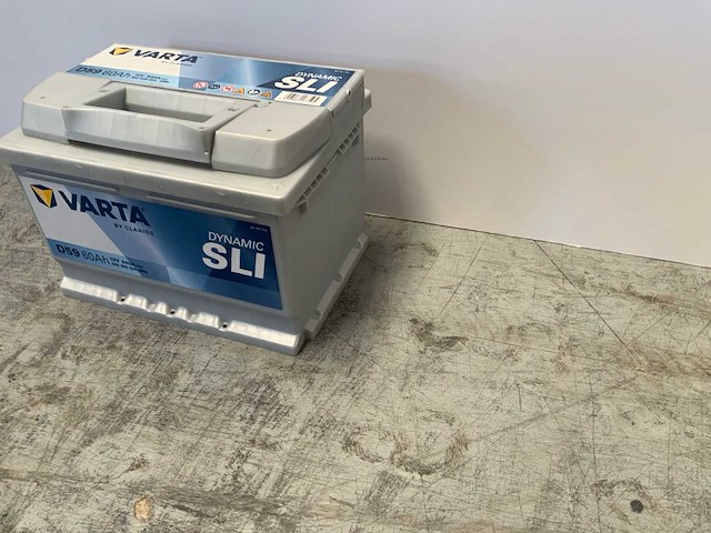 Varta - dymaic sli - 12v 60ah - accu - afbeelding 2 van  5