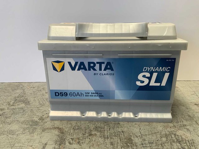 Varta - dymaic sli - 12v 60ah - accu - afbeelding 5 van  5