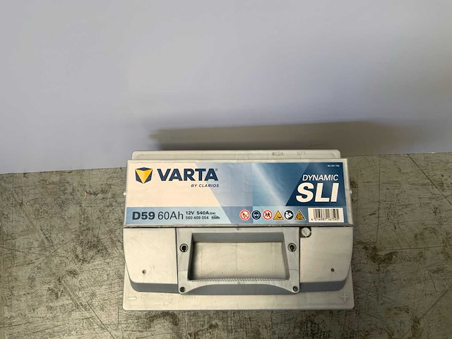 Varta - dymaic sli - 12v 60ah - accu - afbeelding 4 van  5