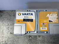 Varta - dymamic agm - 12v 70ah - accu - afbeelding 6 van  6