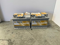 Varta - dynamic agm - 12v 60ah - accu (2x)