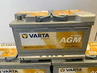 Varta - dynamic agm - a6 80 ah - accu's (3x) - afbeelding 5 van  5