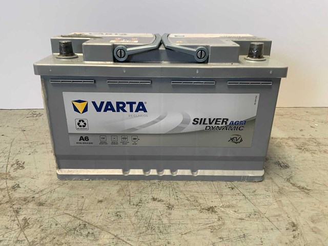 Varta - dynamic agm silverstone - 12v 80ah - accu - afbeelding 5 van  5