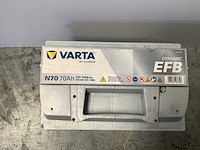 Varta - dynamic efb - 12v 70ah - accu - afbeelding 4 van  4