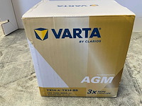 Varta - tx14-r / tx12-4 - 12v 12ah / 12v 10ah - accu's (3x) - afbeelding 4 van  6