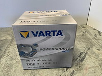 Varta - tx14-r / tx12-4 - 12v 12ah / 12v 10ah - accu's (3x) - afbeelding 5 van  6