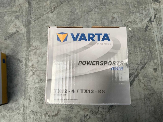 Varta - tx14-r / tx12-4 - 12v 12ah / 12v 10ah - accu's (3x) - afbeelding 6 van  6