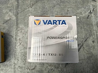 Varta - tx14-r / tx12-4 - 12v 12ah / 12v 10ah - accu's (3x) - afbeelding 6 van  6