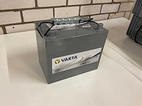 Varta 12 volt lad85 agm deep cycle accu (2x) - afbeelding 4 van  6