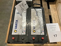Varta 12v 180ah 1400a accu (2x) - afbeelding 2 van  4