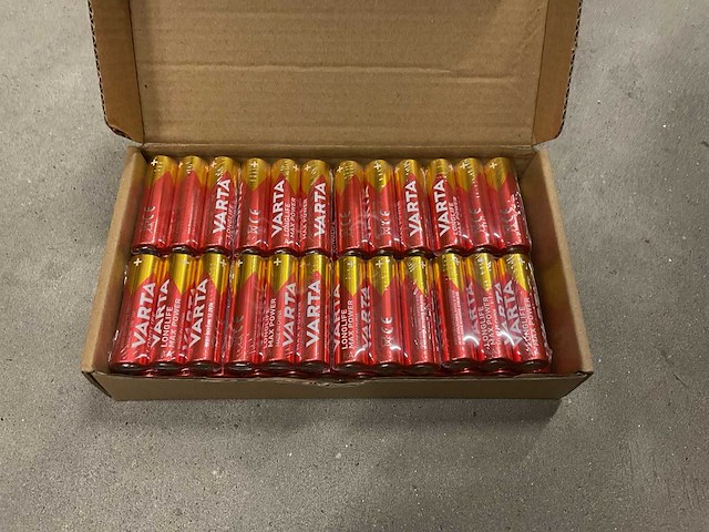 Varta alkaline aa-lr6 (1.5v) set á 3 stuks batterijen (80x) - afbeelding 2 van  3