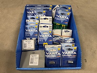 Varta partij (oplaadbare)batterijen, ca. 70 verpakkingen - afbeelding 1 van  1