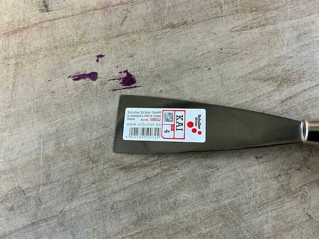 Vas malerspachtel (12x) - afbeelding 2 van  3