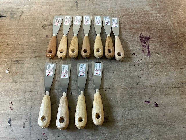 Vas malerspachtel (12x) - afbeelding 1 van  4