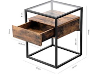 Vasagle ayman nachtkastje - afbeelding 1 van  3