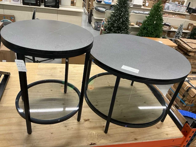 Vasagle bijzettafel (2x) - afbeelding 1 van  5