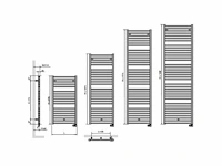 Vasco - bathline - 1500382 - designradiator 127,4 cm - afbeelding 4 van  5