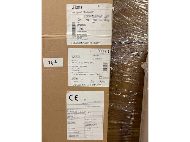 Vasco - bathline bb-el - designradiator 1000w 50x171,4 cm - afbeelding 1 van  2