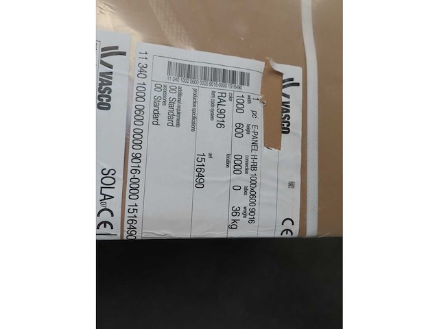 Vasco - e-panel h-rb 1000x0600 - elektrische paneelradiator 100x60cm - afbeelding 3 van  3