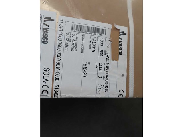 Vasco - e-panel h-rb 1000x0600 - elektrische paneelradiator 100x60cm - afbeelding 3 van  3