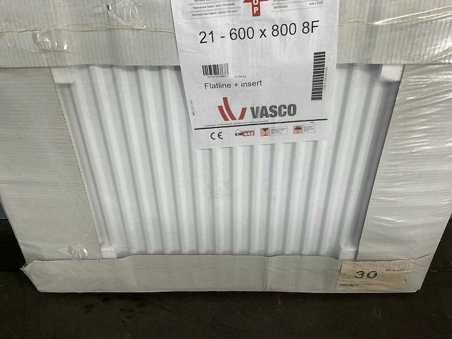 Vasco - muurradiator 80 x 60 cm - afbeelding 5 van  6