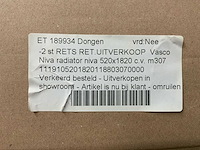 Vasco - niva designradiator 182 x 52 cm - afbeelding 4 van  4