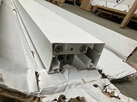 Vasco beams mono designradiator 200x15 wit fijn structuur - afbeelding 6 van  10